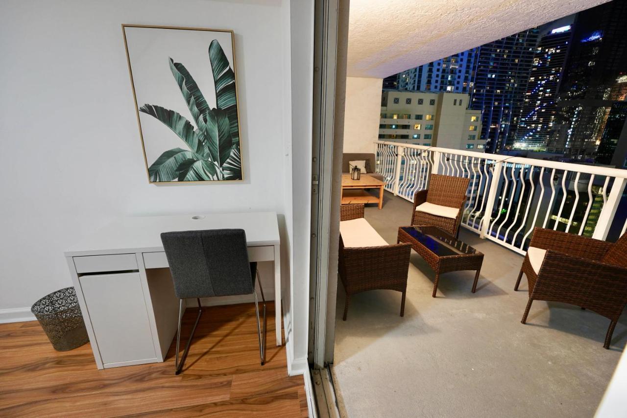 City & Sea View+Free Parking Modern Condo Miami Dış mekan fotoğraf